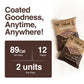 Deluxe & Bla Bla Chocolate Covered Rice Cakes 12 Pack - Whole Grain, Gluten-Free, Kosher, Low-Calorie Snack - Coated With Dark C