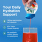 Stur Electrolyte Water Enhancer, Sugar Free, Sweetened with Stevia, Pack of 5 Bottles, Black Raspberry, Makes 90 Drinks, Vegan, Keto