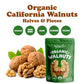 Organic California Walnuts Halves & Pieces, 25 Pounds - Non-Gmo, Raw, Unsalted, Shelled, Vegan, Kosher, Sirtfood, Bulk Snack. Hi