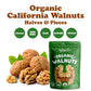 Food to Live Organic California Walnuts Halves & Pieces, Raw, Unsalted, 25 Pounds