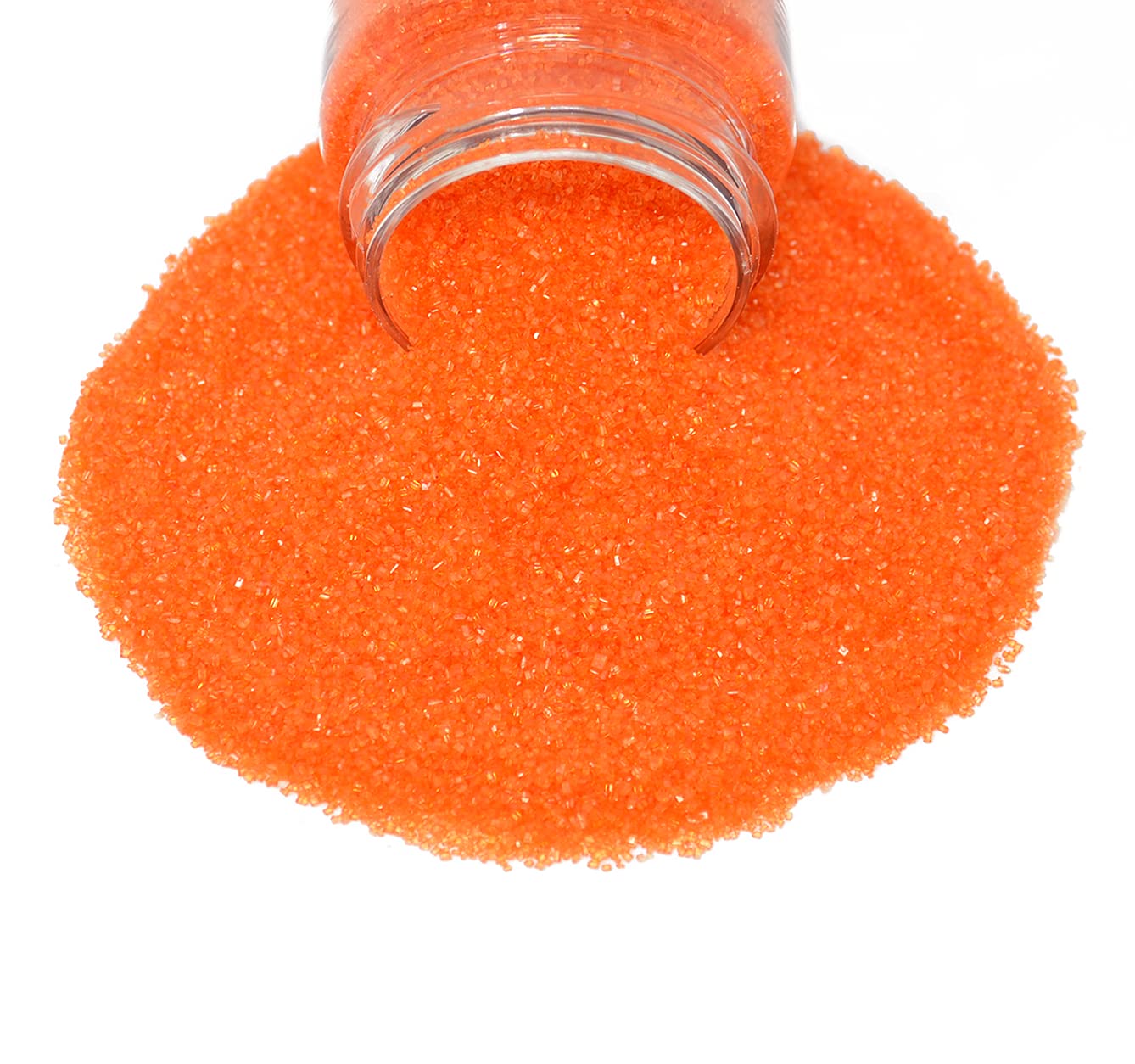 Mystic Sprinkles Sanding Sugar 4Oz Bottles (Amber - Orange Sanding Sugar 4Oz)