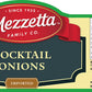 Mezzetta Cocktail Onions - Perfect Pickled Onions For Martinis & Antipasto - Tender & Flavorful - Includes Distilled Vinegar & Sea Salt - Ideal For Grilled Fish & More - 16 Oz Jar - Pack Of 6