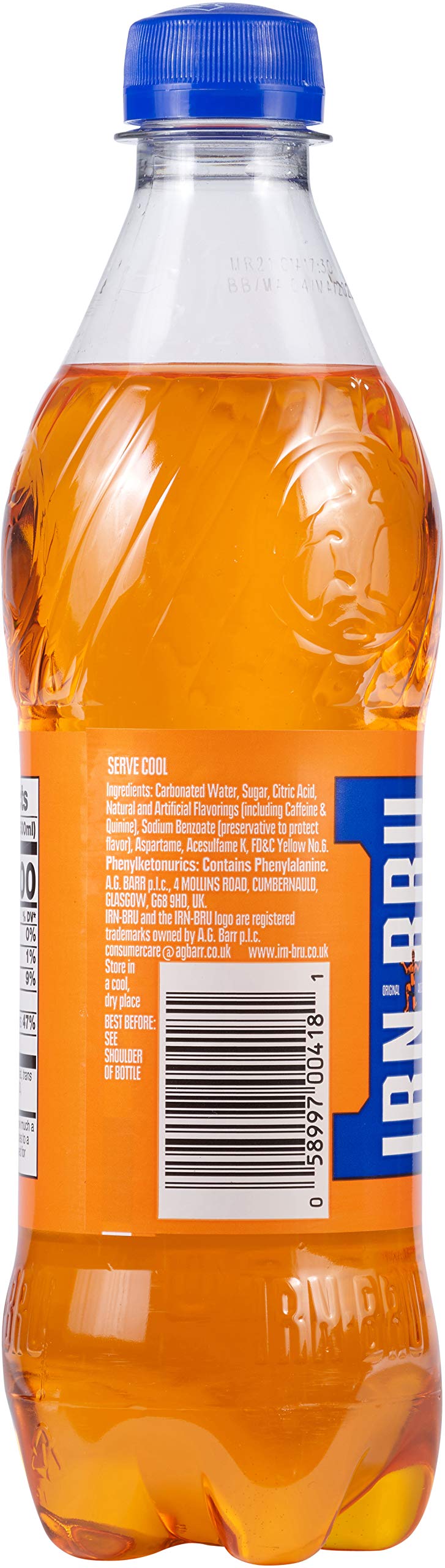 Barr'S Irn-Bru, 16.9-Ounce (Pack Of 6)
