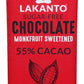 Lakanto Sugar Free Chocolate Bars - Dark Chocolate, Sweetened With Monk Fruit Sweetener, 3G Net Carbs, Keto, Gluten Free, All Na