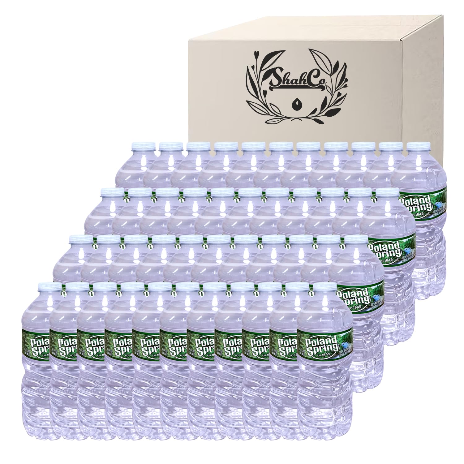 Poland Spring Natural Mineral Water 16.9 oz. 44 bottles