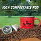Tayst Coffee Pods, Bold & Brazen Dark Roast, K Cups Compatible With Keurig Coffee Maker, Sustainable Single Serve, Pack Of 240