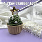 White Sprinkles With 4-Claw Pick Up Tool Pearl Sugar Mix Size 6.5Oz Contains Metallic Rod & Star Sprinkles For Cake Decorations