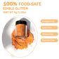 Colaele Orange Edible Glitter Powder - 5g Food Grade Luster Dust for Cake & Dessert Decorating