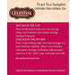 Celestial Seasonings, Tea Zngr Fruit Sampler, 18 Bg, (Pack Of 6)