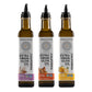 Cobram Estate Extra Virgin Olive Oil - Lemon, Garlic & Onion Flavored, Low-FODMAP, 3 Pack of 250ml Bottles