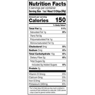 Kettle Brand Potato Chips, Unsalted Kettle Chips, 5 Oz