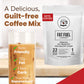 Keto Meal Replacement Coffee Packets with MCT Oils  Coconut Oil  Grass-Fed Butter  and Redmond Real Salt - Organic Instant Coffee by Fat Fuel Company (15 Servings)