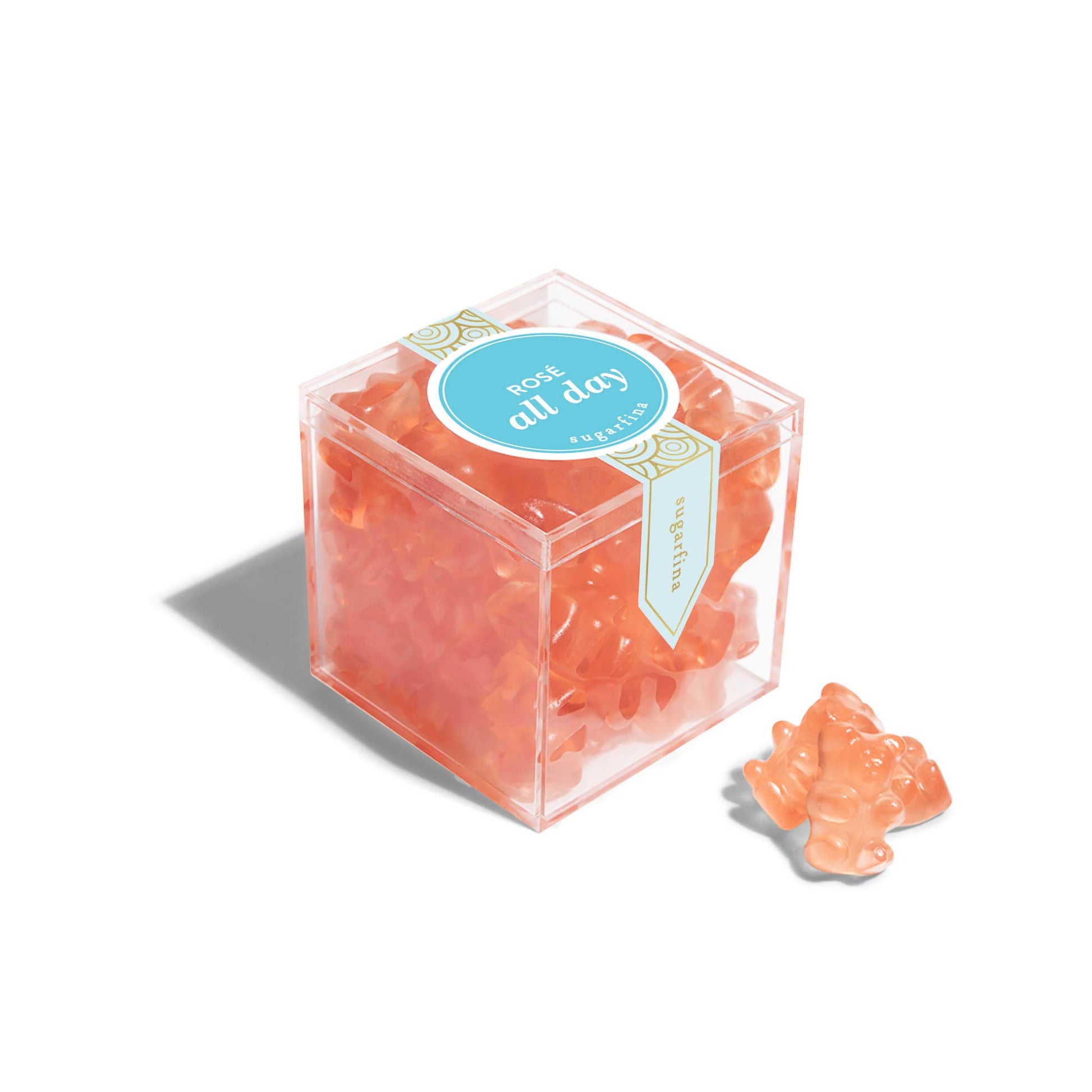 Sugarfina Gummy Bears Candy Cube, 3.8oz, Pink, 1 Count