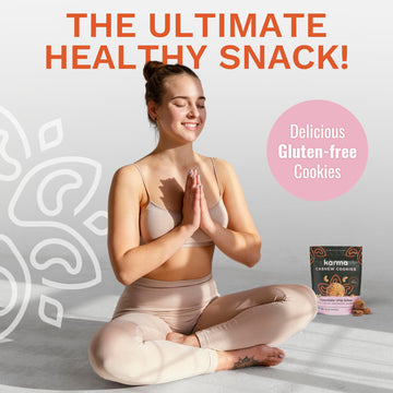 Karma Nuts Chocolate Chip Cashew Cookie Bites (3 Oz, Pack Of 6) - Gluten-Free Cookies, Non-Gmo Flavored Cashews Cookie, Soft & C