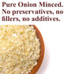 The Spice Way Minced Onion - 8 Oz - Bulk Dehydrated Onions Flakes More Coarse Than Powder Or Granules