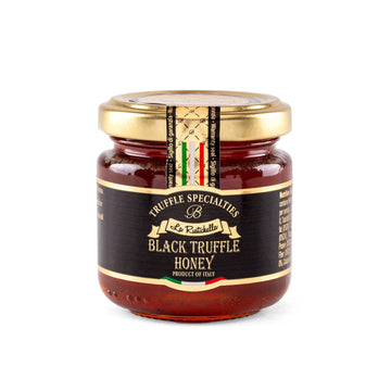La Rustichella - Black Truffle Honey 4.94 Oz (140 Gr) - 100% Made In Italy | Vegan, Gluten-Free, Cholesterol-Free