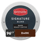 Community Coffee Signature Blend Dark Roast Coffee Pods, 96 Count, Compatible with Keurig 2.0, 24 Count (Pack of 4)