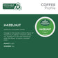 Green Mountain Coffee Roasters Hazelnut K-Cup Pods, Light Roast, 72 Count, 12 Count (Pack of 6)