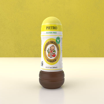 Pietro Dressings New Ginger Dressing, 9.3 Oz. - Natural, Delicious Dressing And Marinade For Vegetables, Pasta Salads, Beef, Por