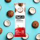 Thats it. Apple + Coconut 100% Natural Real Fruit Bar, Best High Fiber Vegan, Gluten Free Healthy Snack, Paleo for Children & A