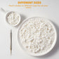 Kasvan White Mix Sugar Sprinkles - Edible Candy Pearls With 4-Claw Sprinkle Pen,118G/4.16 Oz, Gift Box Pack, Baking Cake Decorat