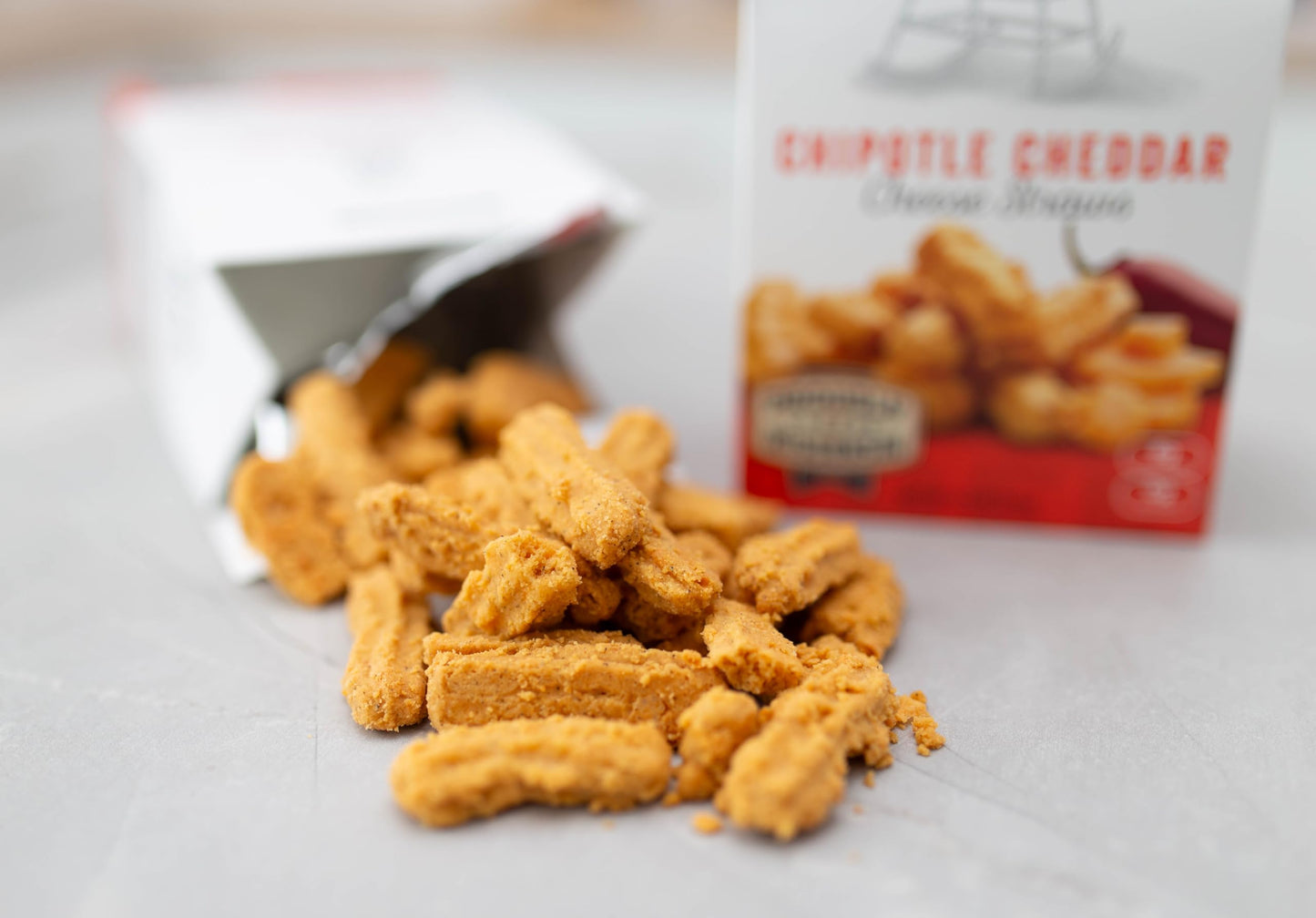 Mama Geraldine'S Chipotle Cheese Straws - 4.5 Oz Box (4 Pack) - Spicy & Savory Baked Cheese Snacks