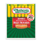 Nathans Jumbo Restaurant Style Beef Hot Dogs and Franks, 12 oz