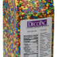 Decopac Quins Fancy Sprinkles, 19.5Oz, Candy Sprinkles In Handheld Container, Edible Sprinkles For Celebration Cakes, Cupcakes, Cookies - Bright Confetti Quins