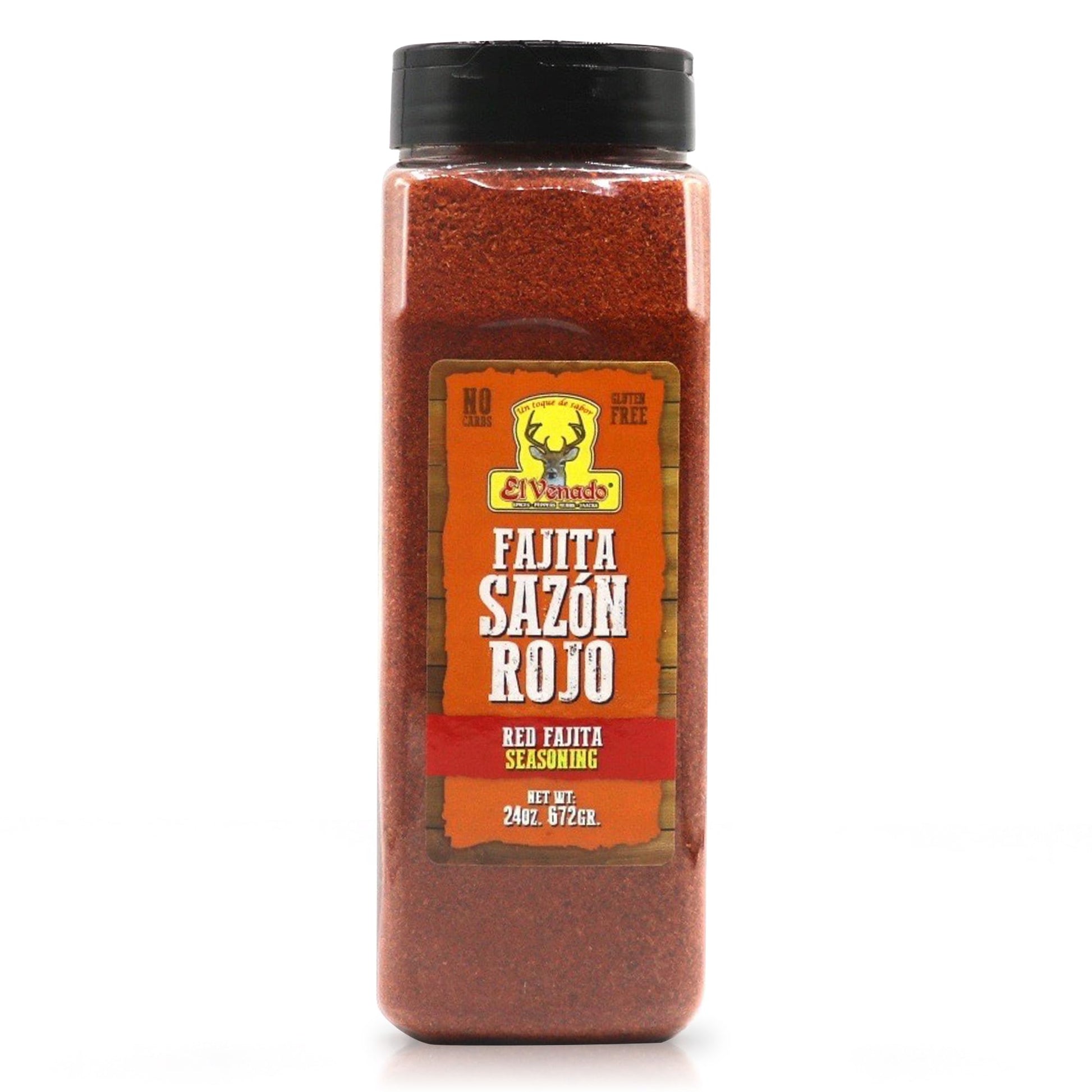 El Venado Fajita Sazon Rojo 24Oz - Irresistibly Bold And Flavorful Fajitas Seasoning Mix For Grilling, Searing, And Saut  Ing -