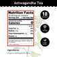 Buddha Teas Organic Ashwagandha Root Tea - Herbal, Caffeine Free, 18 Count (Pack of 1) - OU Kosher & Non-GMO
