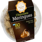 Krunchy Melts Original Meringue Cookies | Chocolate Flavor | Only 80 Calories Per Serving | Fat Free, Gluten Free, Dairy Free (4 Oz)