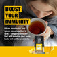 Tiesta Tea Meyer Lemon Zest Herbal Tea, Caffeine-Free, Loose Leaf, 16 oz Bulk Pouch, Brews Up to 200 Cups