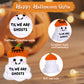 TI-EDC Boo Basket Stuffers for Him Her, Halloween Ghost Handmade Positive Crochet Doll, Funny National Boyfriend Ghost Decor for