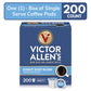 Victor Allens Coffee Donut Shop Blend, Medium Roast Single Serve Pods, 200 Count, Brown, for Keurig K-Cup malt-inspired