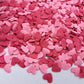 Red Pink Hearts Sprinkles Cupcake Cake Decoration Cake Cookie Icecream Donut 3.4Oz