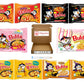 Samyang Buldak Hot Spicy Chicken Ramen Noodle Korean Stir-Fried Ramen (10, 1 Carbonara, 1 Cream Carbonara, 2 Original Spicy, 2 T