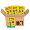 Hippeas Chickpea Puffs, Vegan White Cheddar, 0.8 Ounce (Pack Of 18), 3G Protein, 2G Fiber, Vegan, Gluten-Free, Crunchy, Plant Pr