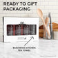 Bushwick Kitchen Bees Knees Honey Sampler Gift Box, Set Includes Spicy Honey, Meyer Lemon Honey, Salted Honey Sauces, Honey Inspired Recipes, Bushwick Kitchen Tea Towel, And Ready-To-Gift Box