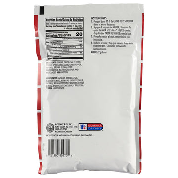 Lawrys Sloppy Joe Seasoning Mix, 15 oz - Premium Blend of Spices for Sloppy Joes and Stuffed Peppers, Model PP-GRCE40110