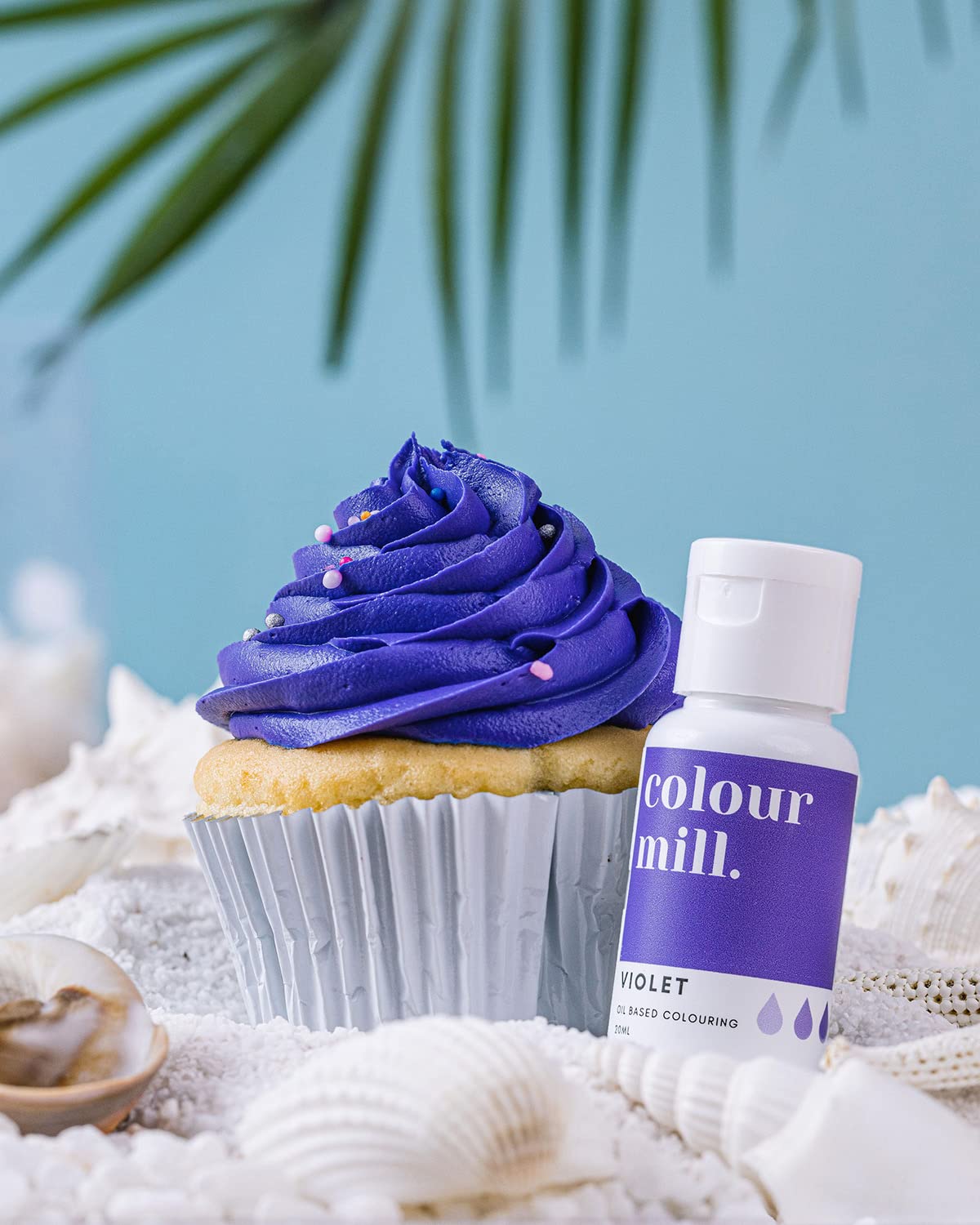 Colour Mill Oil-Based Food Coloring, 20 Milliliters Violet