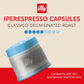 Illy Decaf Coffee IperEspresso Capsules - Single-Serve Coffee Pods - Decaffeinated Classico Medium Roast - Notes of Caramel  Chocolate  and Toasted Bread - 100% Arabica - 18 Count (Pack of 6)