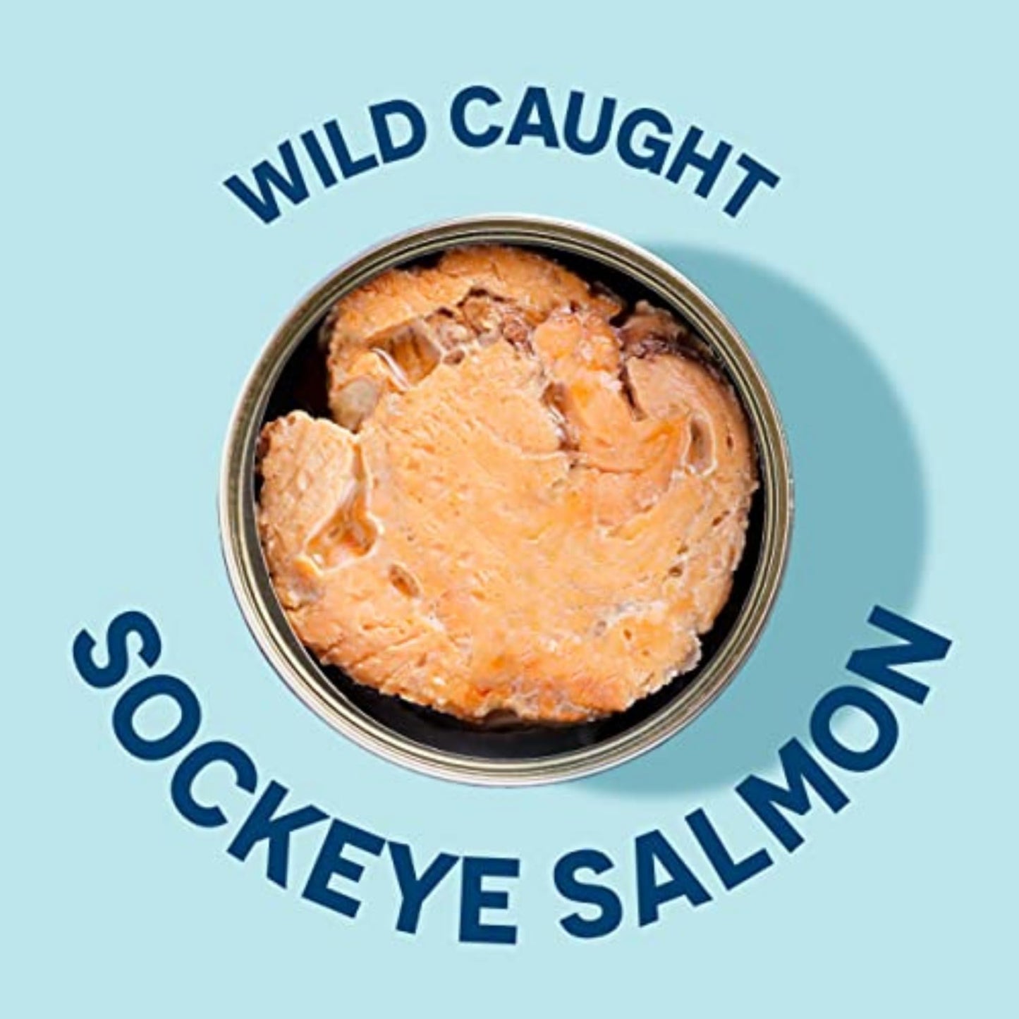 Wild Planet Wild Sockeye Salmon, Skinless & Boneless, 6 oz (Pack of 12), Sustainably Caught, Non-GMO, Kosher