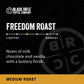 Black   Coffee Company Freedom Blend Coffee Pods, Medium Roast, Chocolate & Vanilla Notes, 12 Count