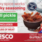 NESCO Dill Pickle Jerky Seasoning, 3-Count, 1.1 Ounce Pack, Perfect for Flavorful Snacking
