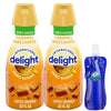 International-Delight Liquid Coffee Creamer.- Two (2) 32 fl oz Bottles of Sugar Free Smooth & Creamy Delightful Coffee Creamer a