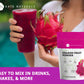 Kate Naturals Dragon Fruit Powder For Baking & Drink (4Oz). Vegan, Gluten Free Dried Pink Pitaya Powder For Dragonfruit Syrup, Smoothie & Food Coloring