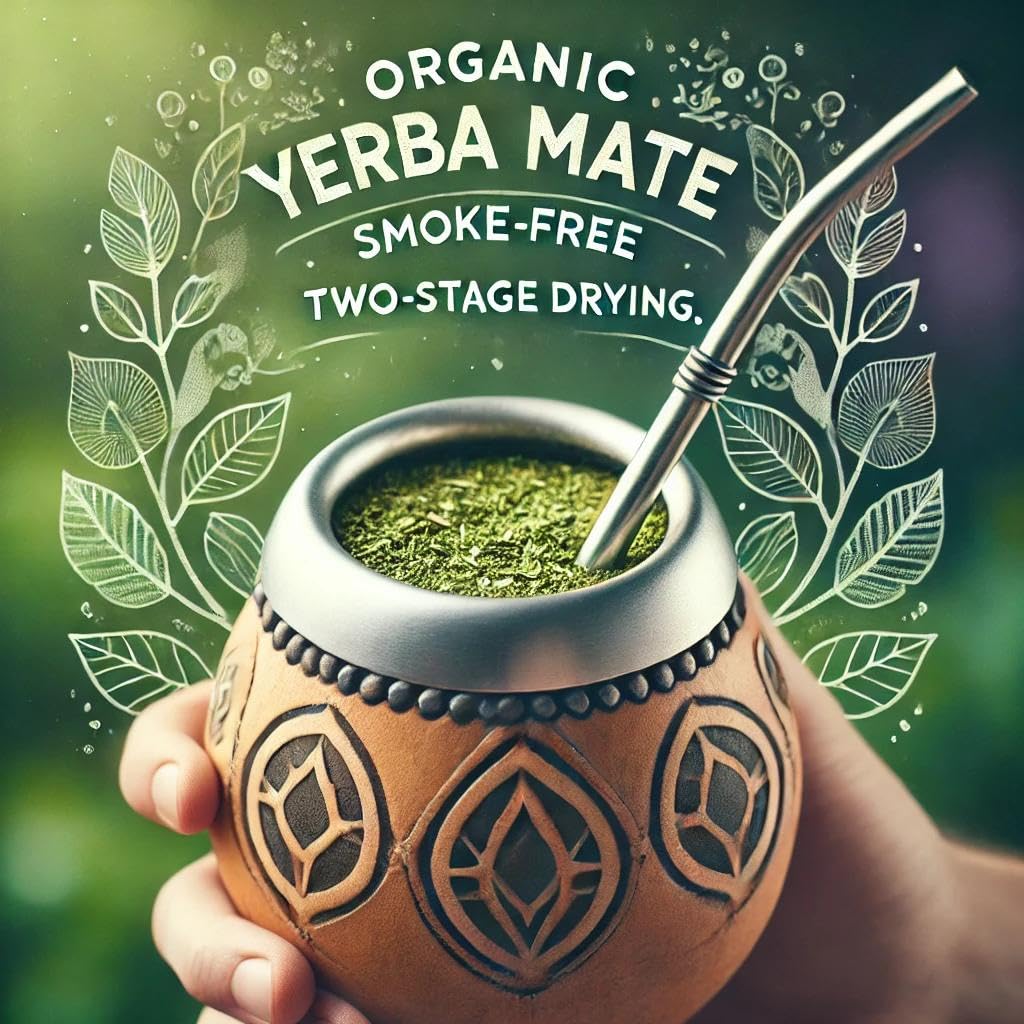Tozzy Organic Yerba Mate Tea  Unsmoked - 100 Count  Plant-Based Pyramid Tea Bags