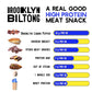 Brooklyn Biltong Air Dried Beef Snack, Whole30 Approved, Paleo, Keto, Gluten Free, Sugar Free, 2 oz Pack of 8, Made in USA