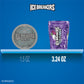 Ice Breakers Ice Cubes Arctic Grape Sugar Free Chewing Gum Bottles, 3.24 Oz (6 Count, 40 Pieces)
