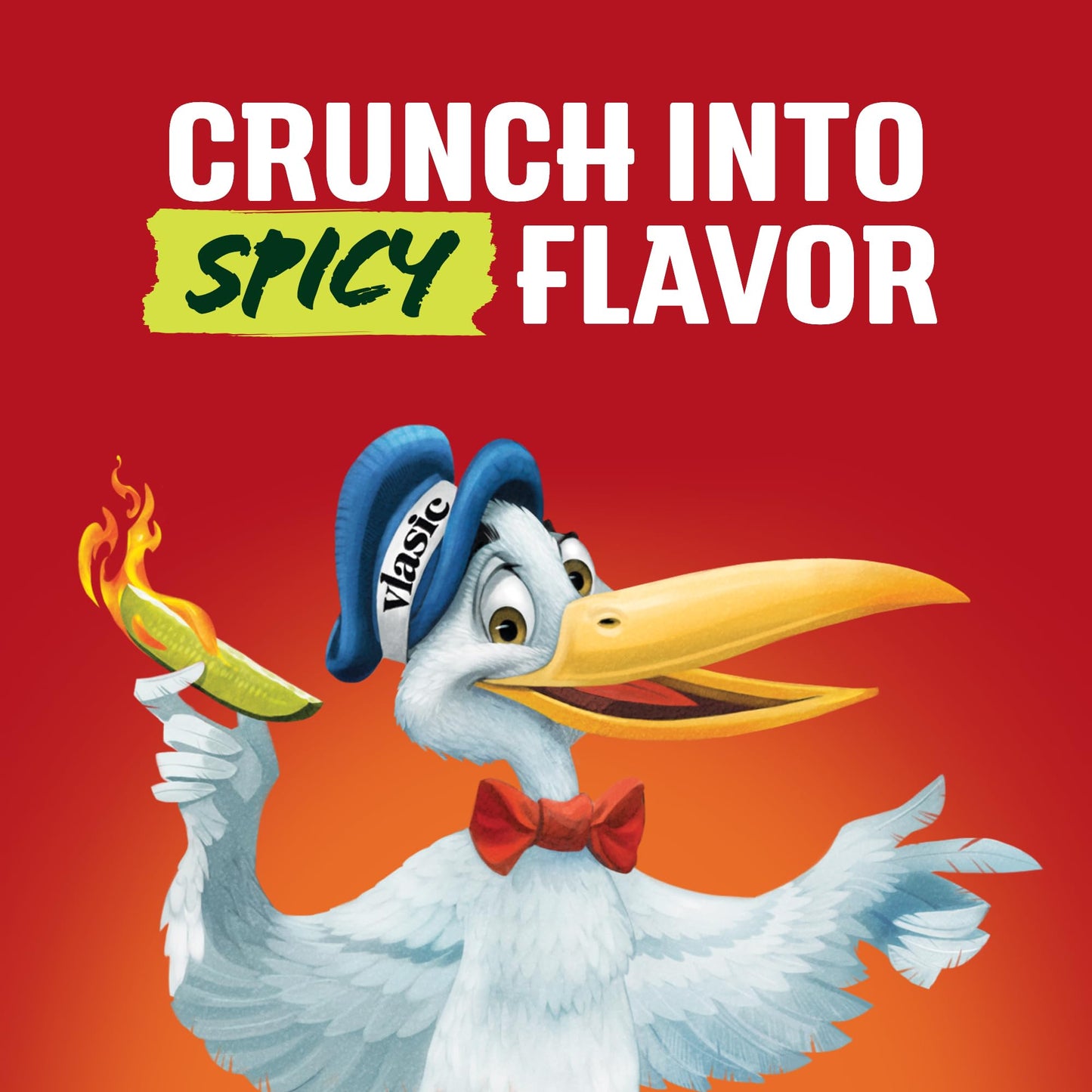 Vlasic Frank'S Redhot Original Cayenne Pepper Sauce Flavored Kosher Dill Pickle Spears, 24 Oz.
